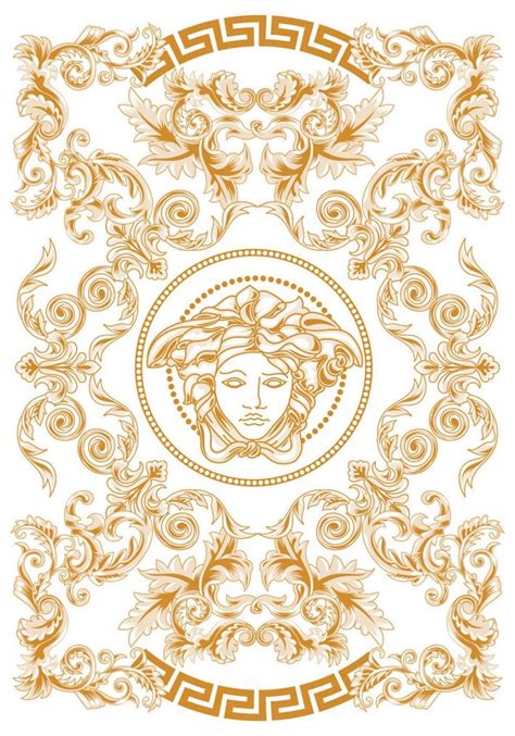 versace primt|Versace wallpaper for walls.